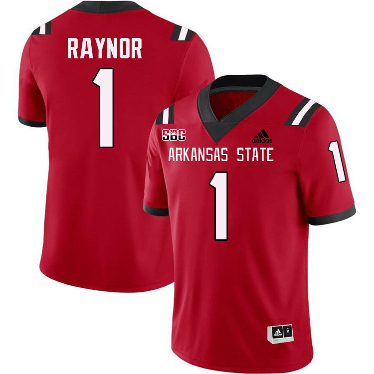 Jaylen Raynor Arkansas State Jersey,Arkansas State Red Wolves Football Uniforms,Jersey-Red